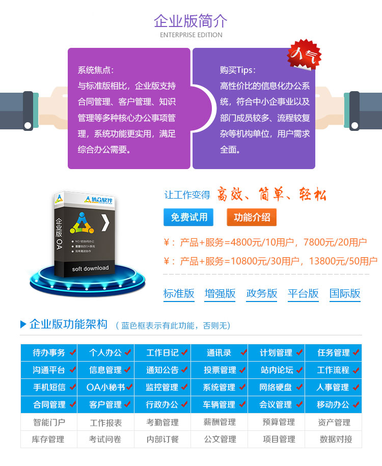 企业版简介